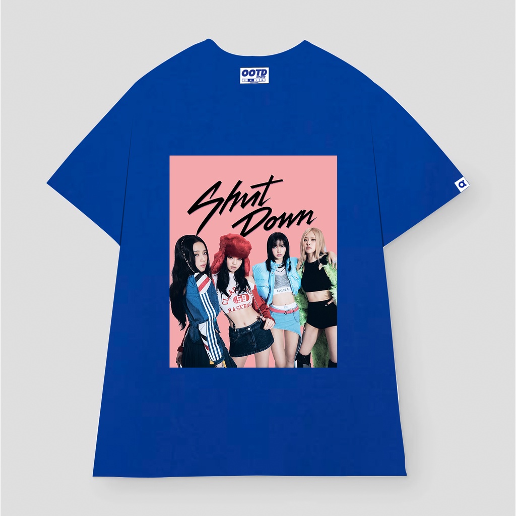 Áo thun BLACKPINK Born Pink tour - tay lỡ dáng rộng dành cho nam và nữ