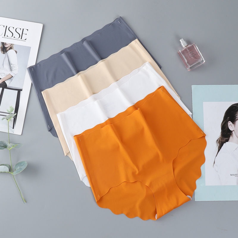 Quần Lót Nữ Cạp Cao Lượn Sóng, Quần Lót Su Trơn Đáy Dán Siêu Thoáng Mịn, Không Cộm ZANABRA L649