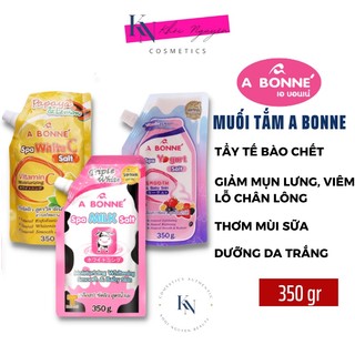Muối Tắm Sữa Bò Tẩy Tế Bào Chết Body Thái Lan Túi Vòi 350gr
