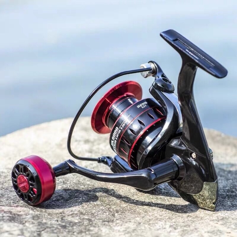 Máy câu LinhU HK Kim loại kiểu đứng thích hợp câu lure lăng xê