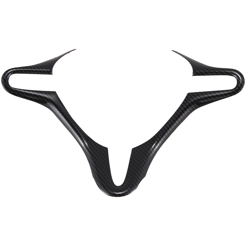 Ô tô ABS Phong cách sợi Carbon bên trong Bọc vô lăng Khung trang trí Phù hợp cho Honda Civic 8Th FD2 2006-2011