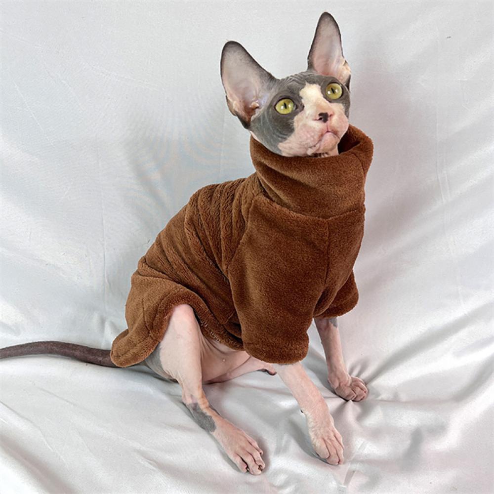 Timekey Áo Sweater Thu Đông Không Lông Cho Chó Mèo N8W7
