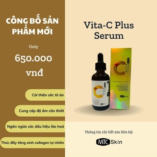 Serum vita C - MTC Skin Hàn Quốc giúp trắng sáng da mờ thám nám