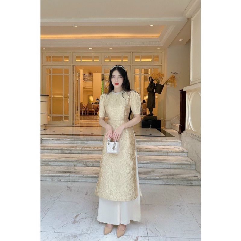 Áo Dài Gấm Big Size