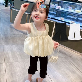 Quần Lửng Bé Gái Ống Loe Sành Điệu Cho Bé - BabyBoo - PiBo Store