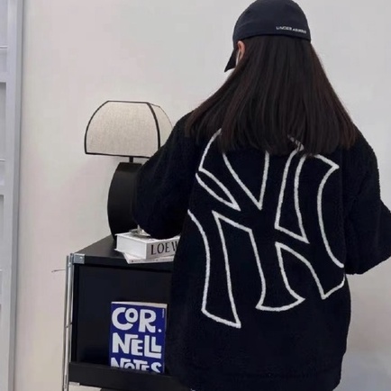 Áo Khoác Lông MLB NY Siêu Ấm Cho Nam Nữ