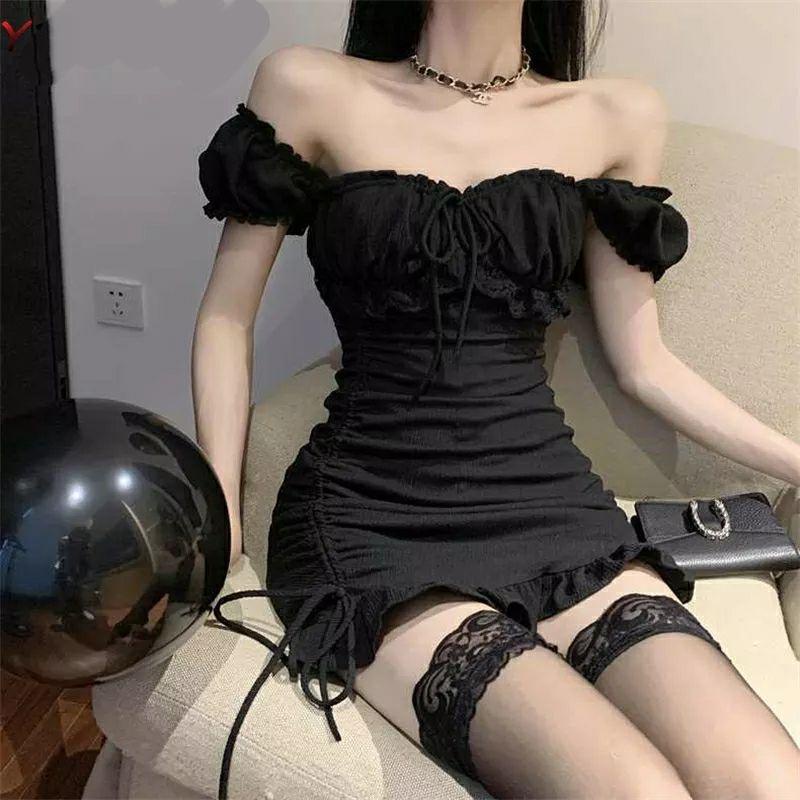 Đầm body bèo, đầm body 2 dây, đầm trễ vai, đầm 2 dây, đầm hai dây chất thun gân