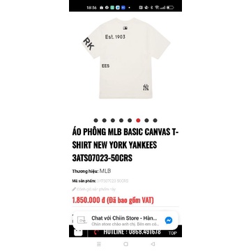Áo thun MLB VNXK