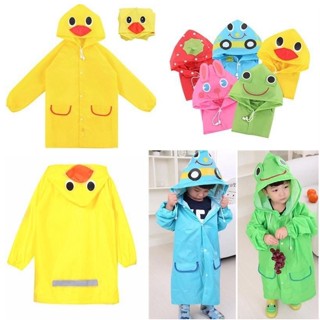 1 Chiếc Trẻ Em Hoạt Hình Trẻ Em Áo Mưa Trẻ Em Áo Mưa Động Vật Dễ Thương Ngộ nghĩnh Mưa Chống Thấm Nước Thích Hợp Cho 3-8