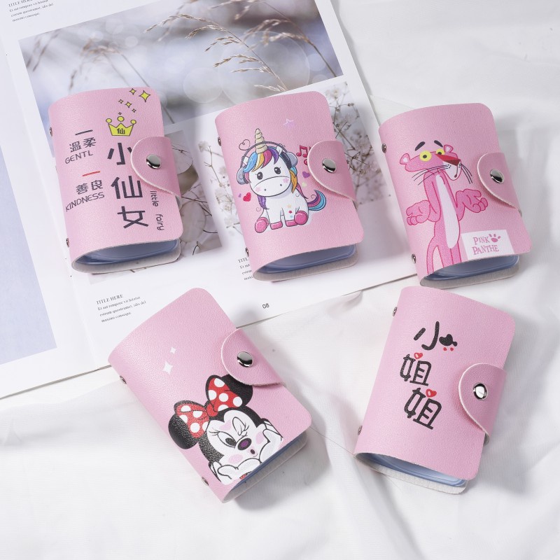 Ví Đựng Thẻ Đa Năng Cỡ Lớn In Hoạt Hình Doraemon Pikachu Dễ Thương Cho Nam Và Nữ