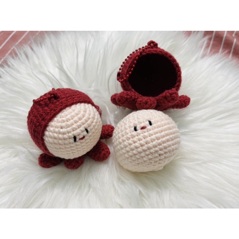 Móc chìa khoá bạch tuộc