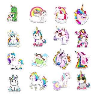 Hình dán kì lân cute không thấm nước