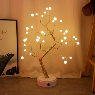 Đèn LED để bàn hình cây Bonsai ⚡FREE SHIP⚡ độc đáo, sang trọng phong cách Nhật Bản
