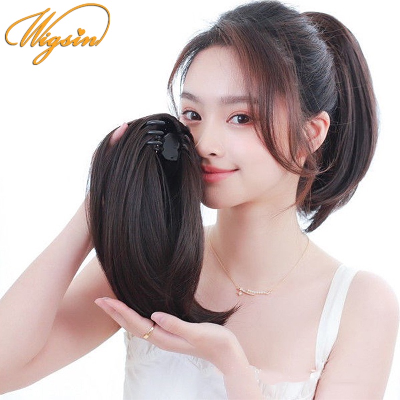 Tóc giả WIGSIN bằng sợi tổng hợp kiểu đuôi ngựa cho nữ