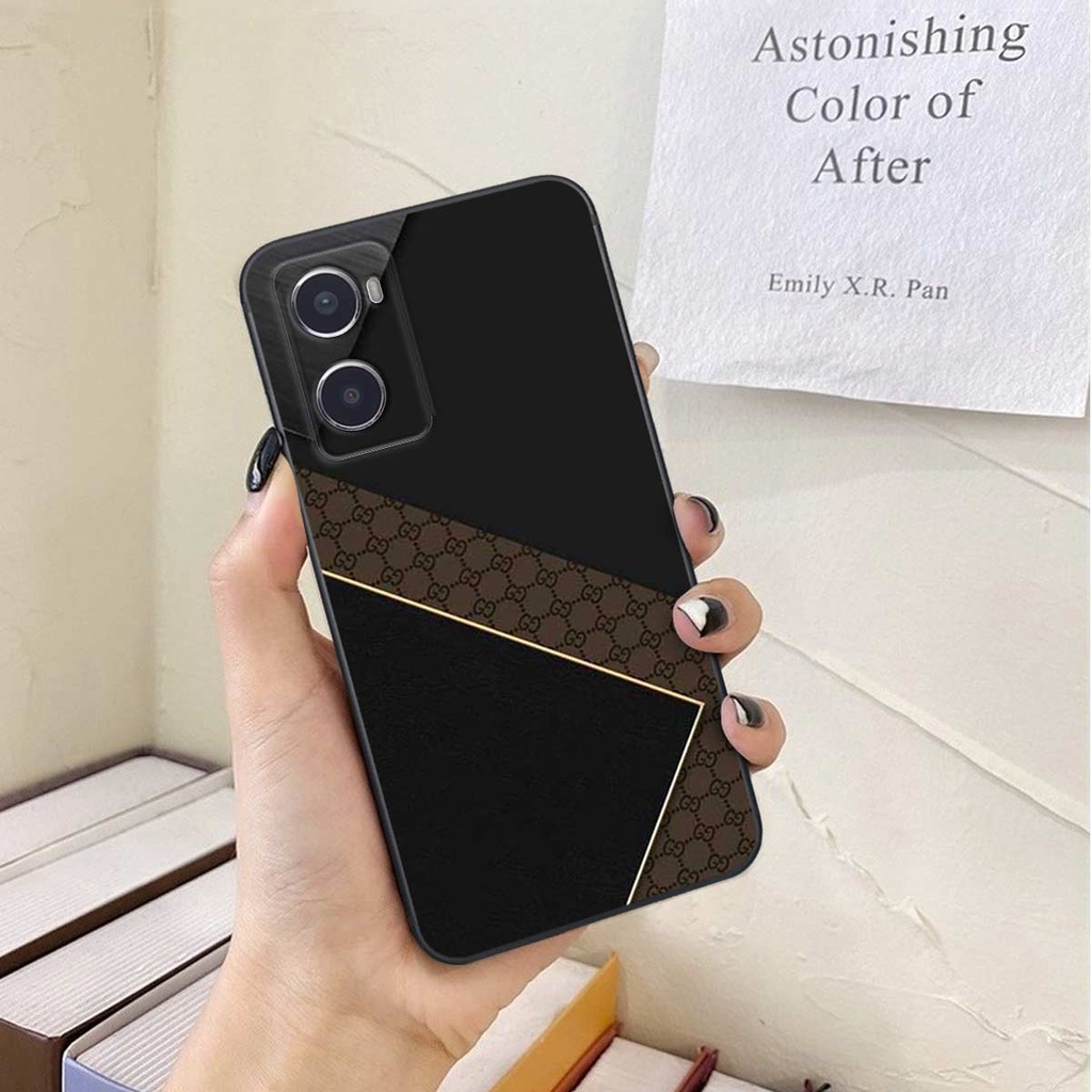 Ốp lưng Oppo A96 hình họa tiết thương hiệu thời trang cao cấp