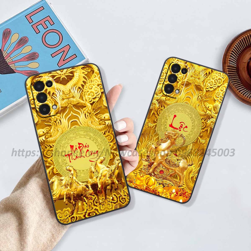 Ốp Oppo Reno 5 / 5 4G-5G in hình 12 Con Giáp Tài Lộc 3D