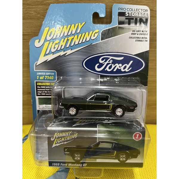 Xe mô hình Johnny Lightning 1968 Ford Mustang GT