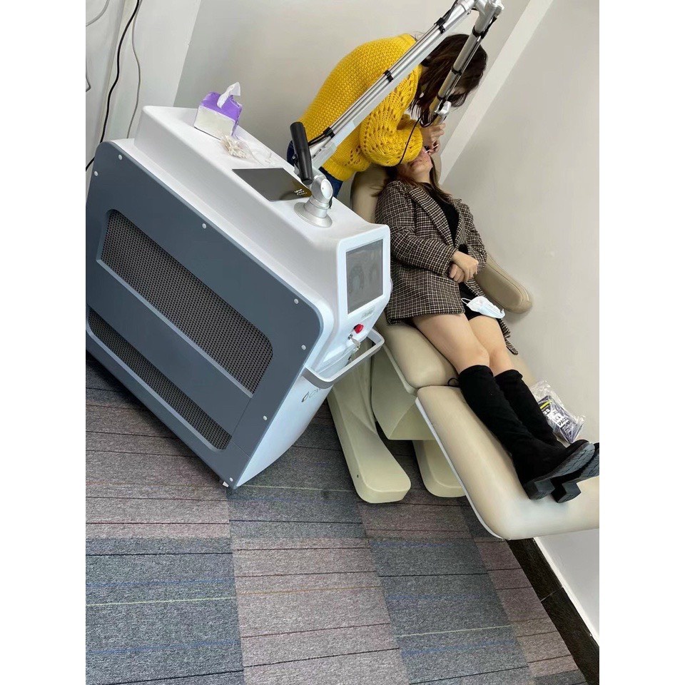 Máy xóa xăm xóa nám tàn nhang, Máy laser Pico Way trục khuỷu