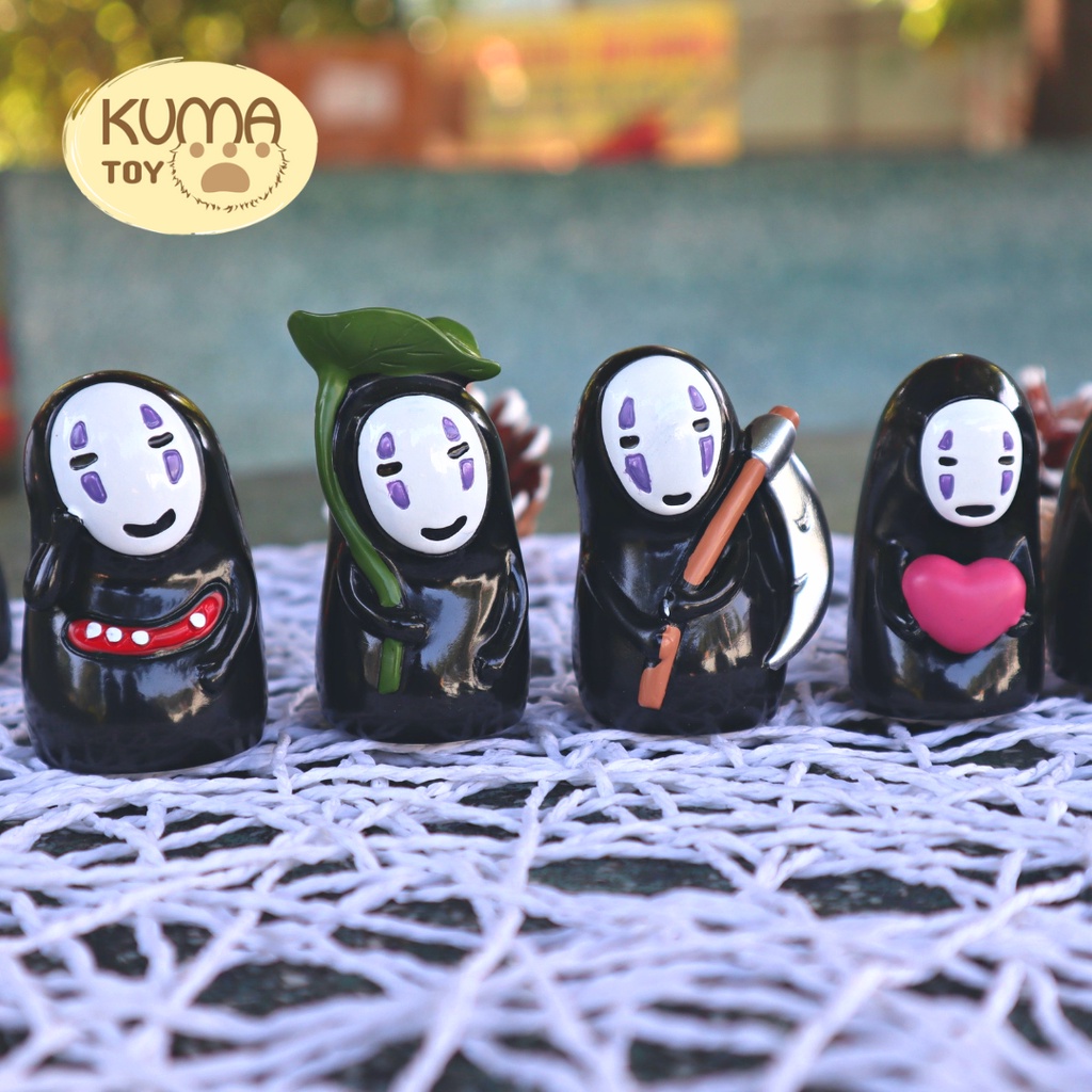 Mô hình nhân vật Vô Diện trong anime Spirited Away siêu cute