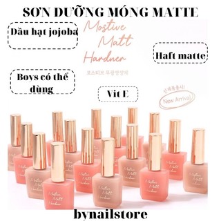 Sơn dưỡng cứng móng haft matte cao cấp Hàn Quốc