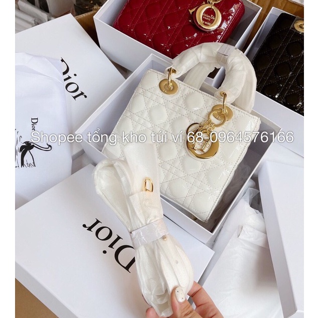 Túi Cầm Tay Đeo Chéo Sai 21 Da Bóng Có Hộp Bản vip MSP429