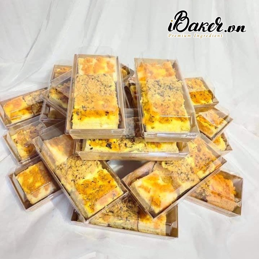 [Set 50] Hộp giấy nắp trong 1985 đựng bánh tiện dụng, loại tốt, giá rẻ