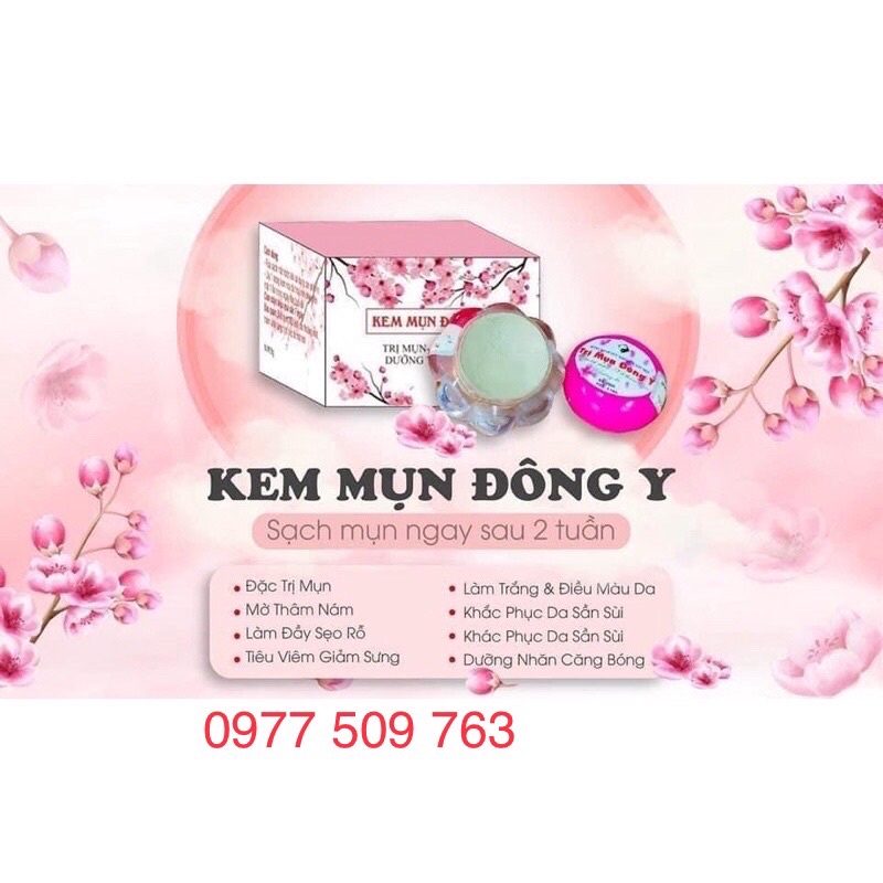 Kem mụn đông y Hoa Đào 8gr