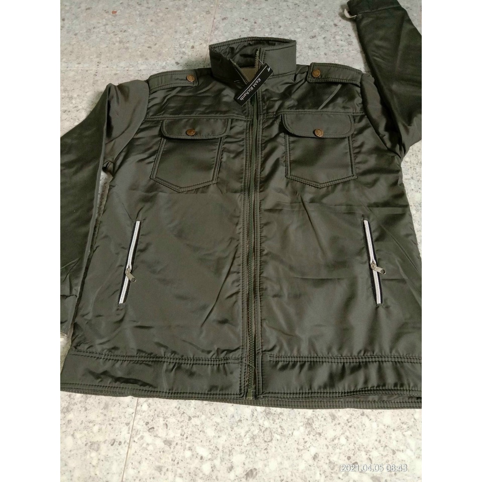 ÁO KHOÁC DÙ TRUNG NIÊN DÁNG VỪA SIZE 50KG ĐẾN 75KG ẢNH THẬT 100%ÁO GIÓ NAM LB07