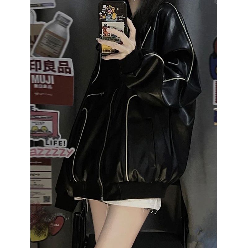 Áo Khoác Da Cool Ngầu 3 Màu, Áo Khoác Da Mới Nhất Mùa Đông 2022