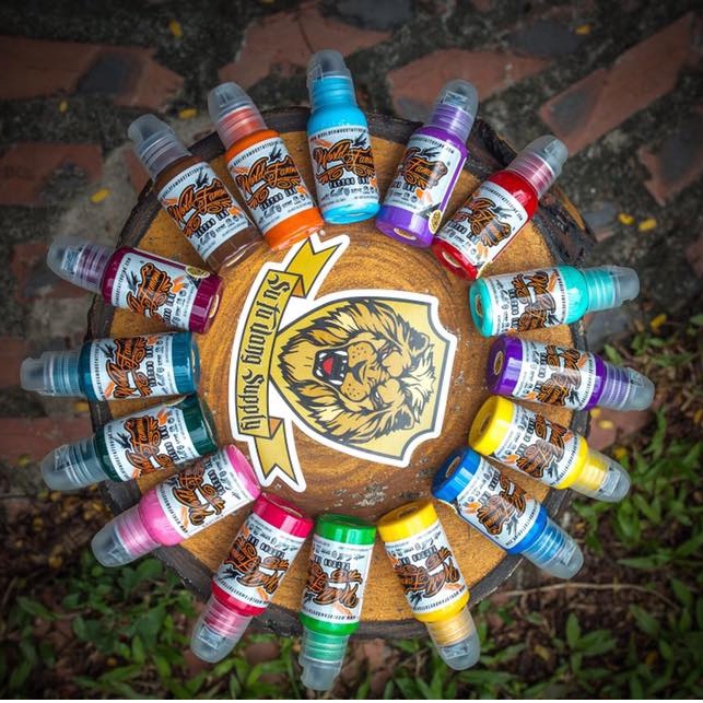WorldFamous Mực xăm tattoo 1oz đủ màu