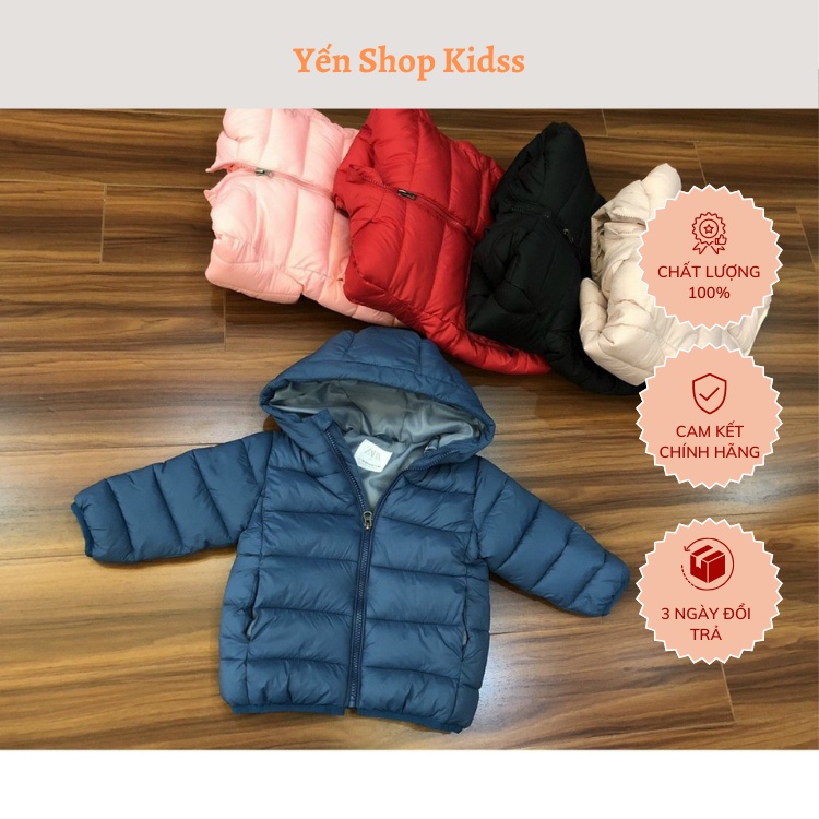 Áo Khoác Phao ZARA CHO BÉ TRAI BÉ GÁI Hàng VIET NAM XUAT KHAU (1-5 tuổi) (1406 ) Yến Shop Kidsss