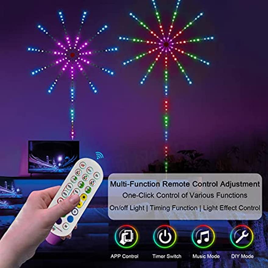 Đèn LED Pháo Hoa Thông Minh Pháo Hoa Pháo Hoa Trang Trí Nhà Cửa