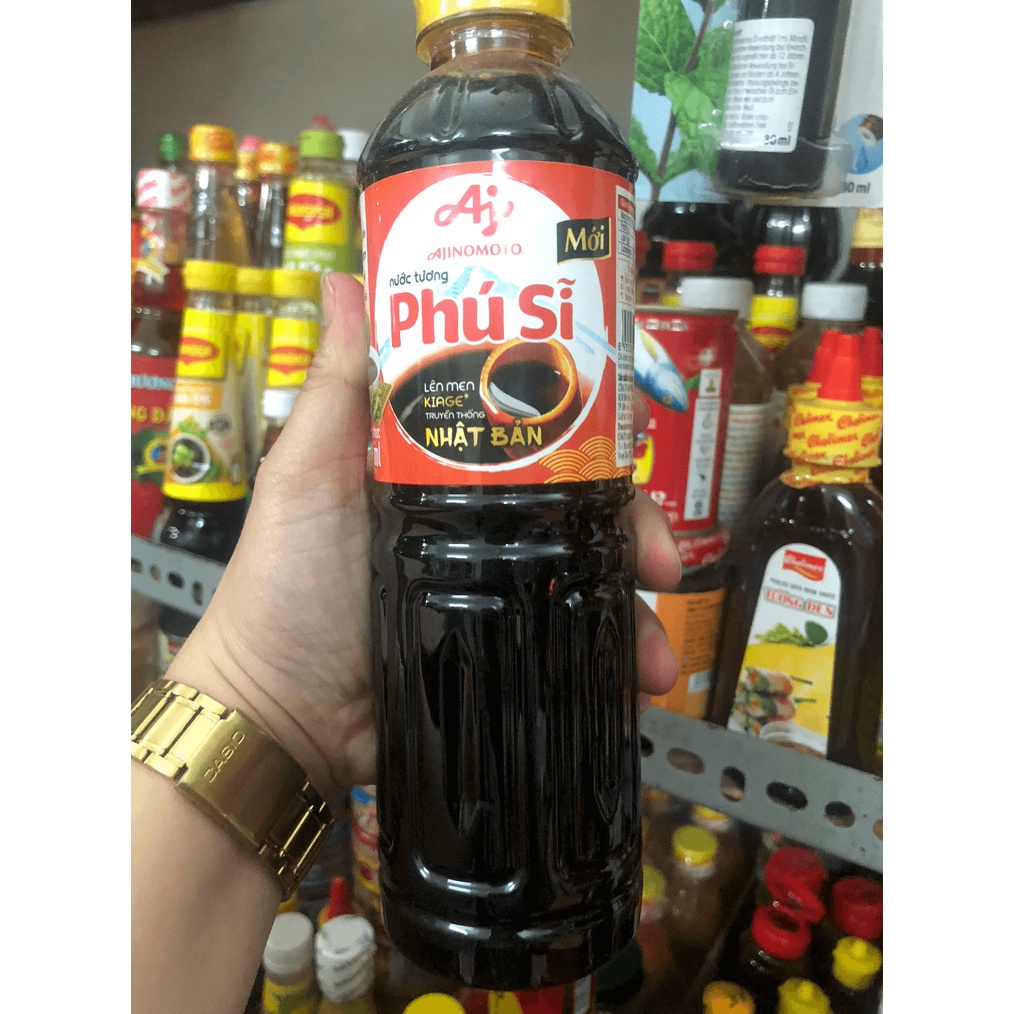 Nước tương Phú Sĩ, Ajinomoto, mẫu mới