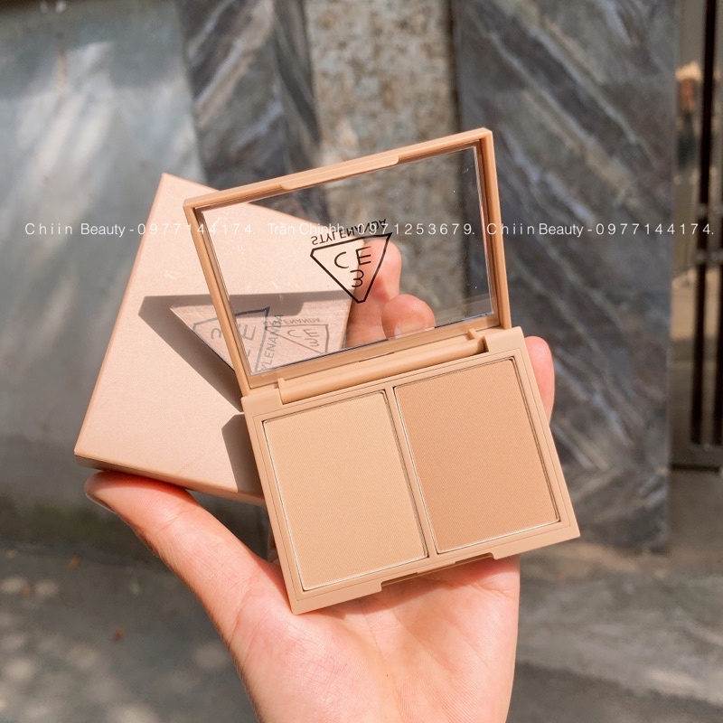 Có sẵn - Bảng phấn tạo khối 3CE Face Contour Palette