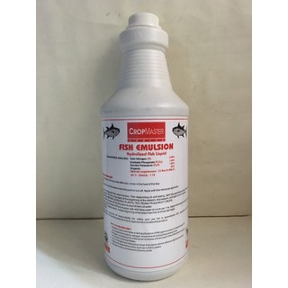 Phân đạm cá, phân cá Fish Emulsion hữu cơ cho hoa hồng, rau sạch, hoa, cây cảnh trong nhà ngoài trời