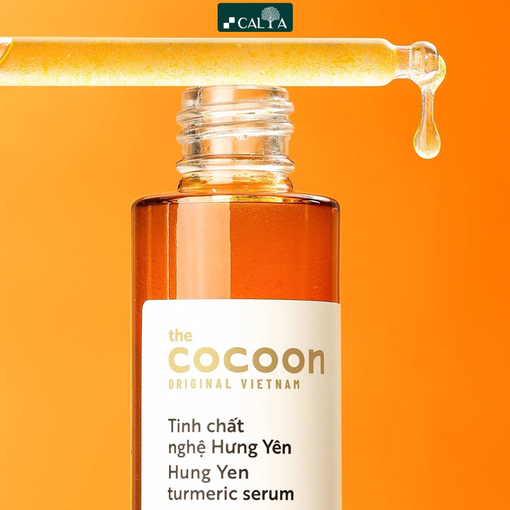 Serum Cocoon Tinh Chất Nghệ Hưng Yên Sáng Da, Mờ Thâm, Chống Lão Hóa - Cocoon Hung Yen Turmeric Serum 30ml