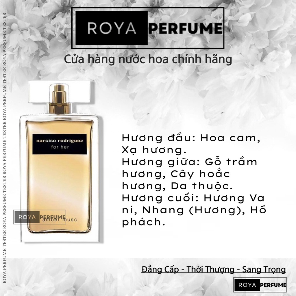 -𝑹𝑶𝑱𝑨- Nước Hoa Narciso Rodriguez Amber Musc Intense -𝑹𝑶𝑱𝑨-