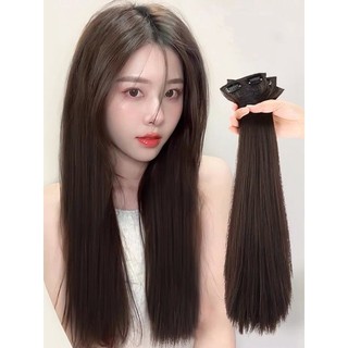 Kẹp phím tóc giả nữ dạng thẳng( tóc tự nối tại nhà )