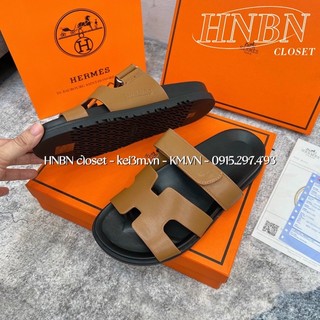 (Ảnh thật - có sẵn) Dép Hermes quai dán 3 màu
