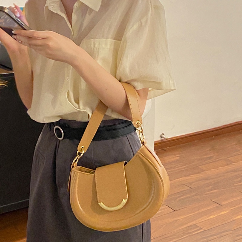 Túi xách IELGY dáng yên ngựa thiết kế thời trang cho nữ