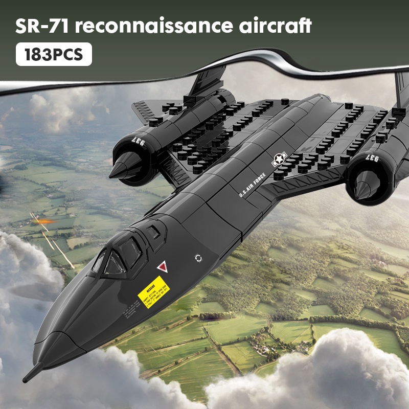 Đồ Chơi Tàu Chiến Quân Đội wz10 f15 j20 sr-71 Reconna Nissance Aircraftcraft j15