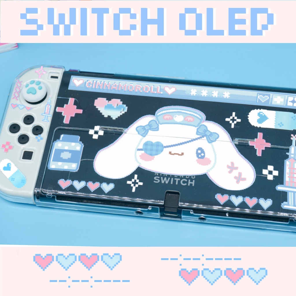 SANRIO Vỏ Bảo Vệ Hình Cinnamoroll Cho Nintendo Switch OLED