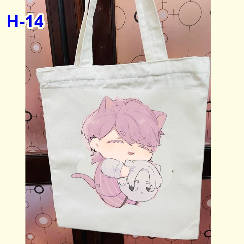 Túi vải tote anime Tokyo Revengers, túi vải canvas anime Tokyo Revengers