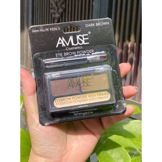 Bột Tán Mày AMUSE Mịn Và Bám Cao