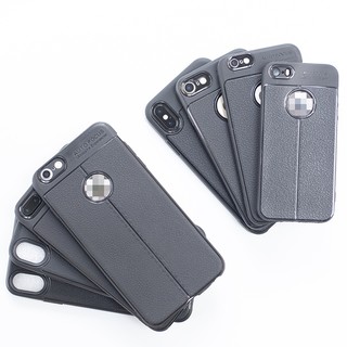 Ốp lưng iPhone Auto Focus Silicon giả da mềm - Cafe2fone