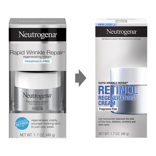 ( MẪU MỚI ) kem Chống nhăn Neutrogena Rapid Wrinkle Repair Regenerating Cream