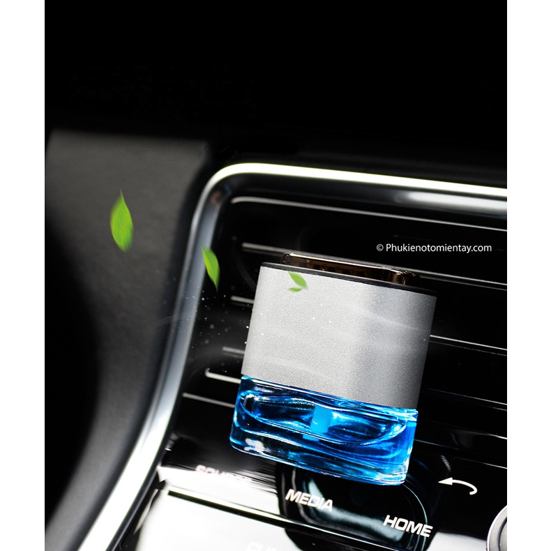 Nước Hoa Ô Tô Cao Cấp Nhập Khẩu Kẹp Cửa Gió Điều Hòa Xe Hơi Hương Thơm Khử Mùi Xe 4