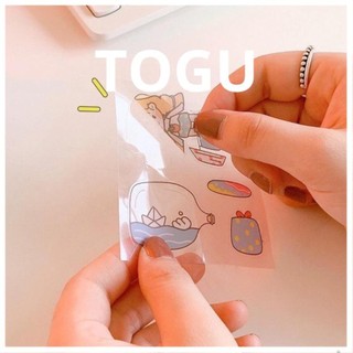 Sticker hình dán bé gái và bé trai dễ thương dán sổ nhật ký
