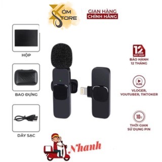 Micro không dây cài áo lọc tiếng ồn