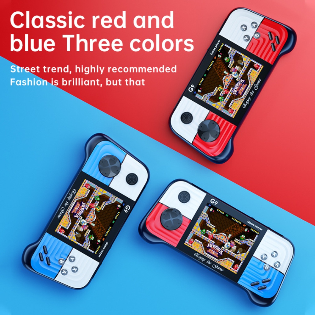 G9 Tay Cầm Tay Cầm Tay G9 Game Retro Classic 666 Trò 3.0 Màn Hình Hd Kết Nối Tv Giáng Sinh Lite Phiên Bản Hai Người Qiqimall_vn